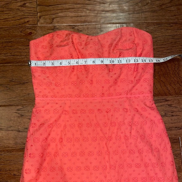 NWT J CREW EYELET STRAPLESS DRESS SZ 6 - Picture 8 of 8